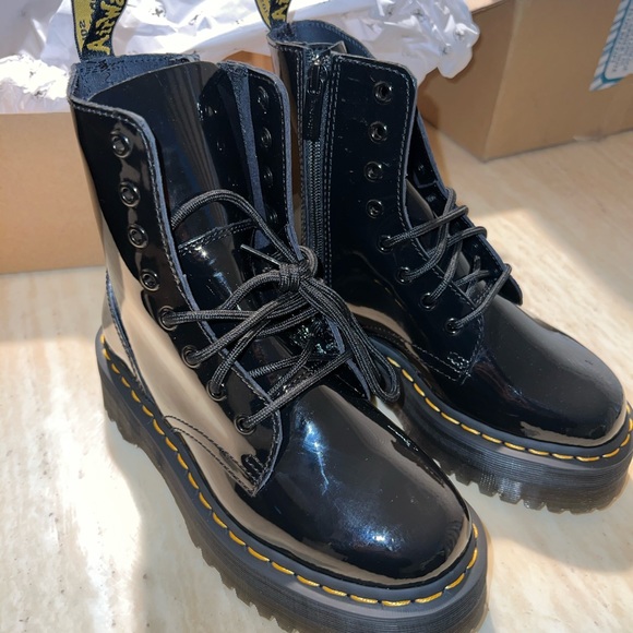 DR. MARTEN JADON BLACK SIZE 6 WOMEN’S - Picture 4 of 12